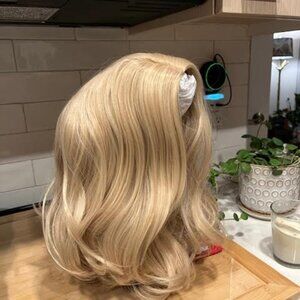 Real human hair wig, Blonde 26, never worn